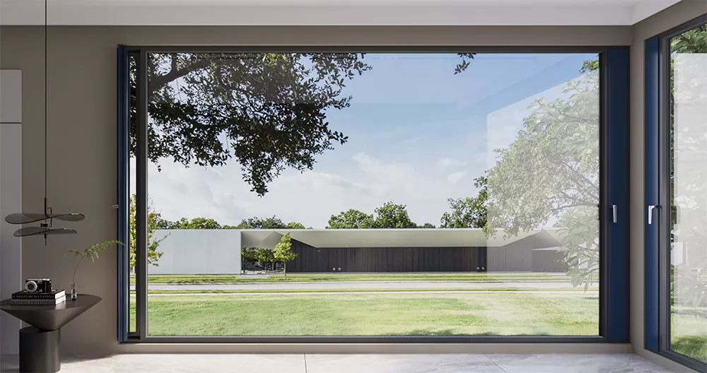 Uuenduslikud mikroventilatsiooniga alumiiniumaknad kaasaegsetele elu- ja ärihoonetele